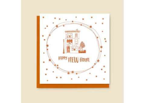 New Home Card  - quirky coo, gifts, cards, dundee, perth, aberdeen