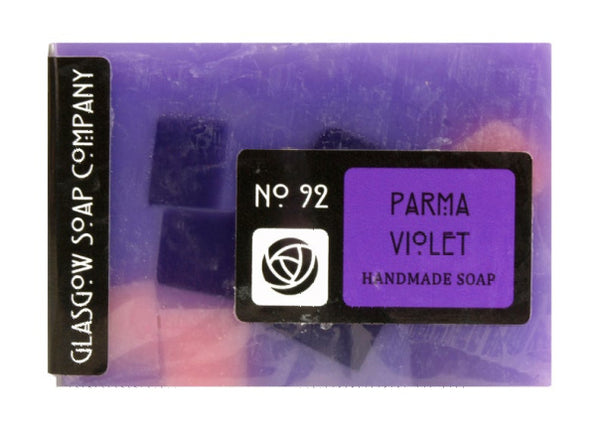 quirky coo parma violet soap - scottish gifts, dundee, perth, aberdeen