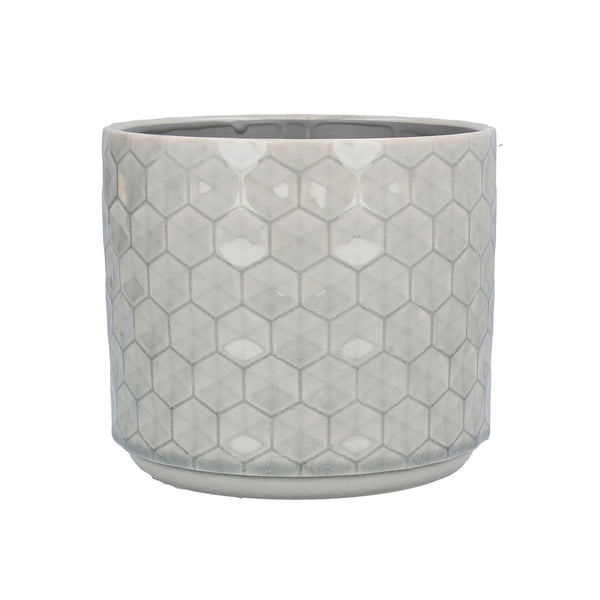 Honeycomb Ceramic Pots - Various Colours