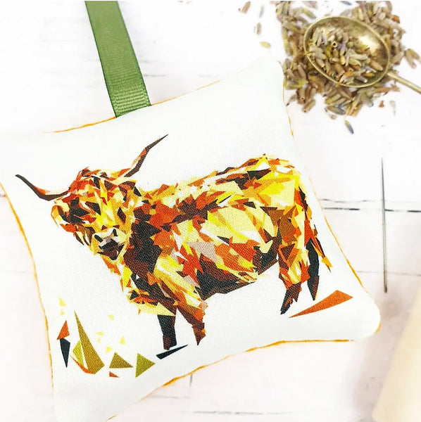 Thistle & Highland Coo Lavender Sachet