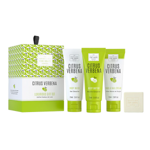 Citrus Verbena Luxurious Gift Set By Scottish Fine Soap