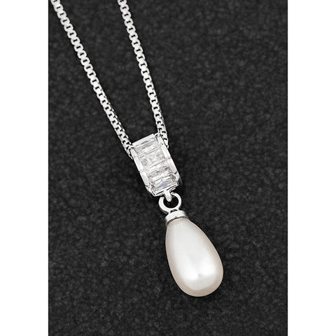 Necklace - Teardrop Pearl