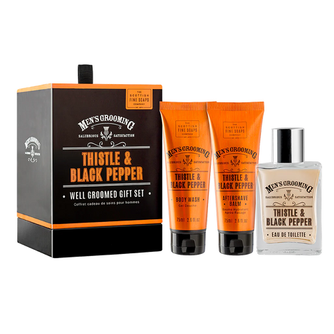 Thistle & Black Pepper Well Groomed Gift Set