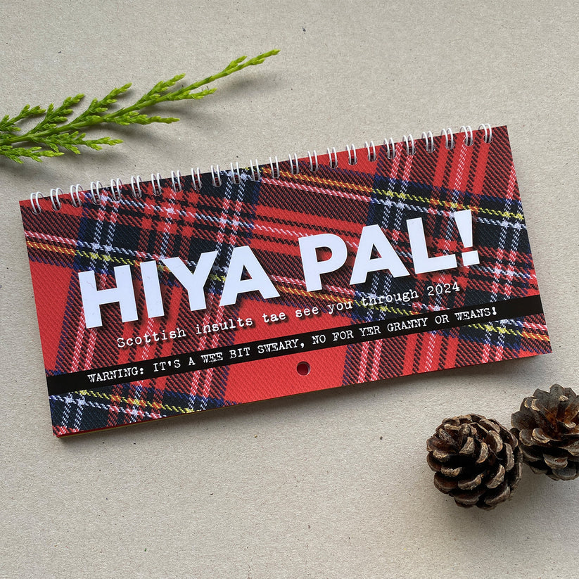 Scottish Insults Calendar 2024