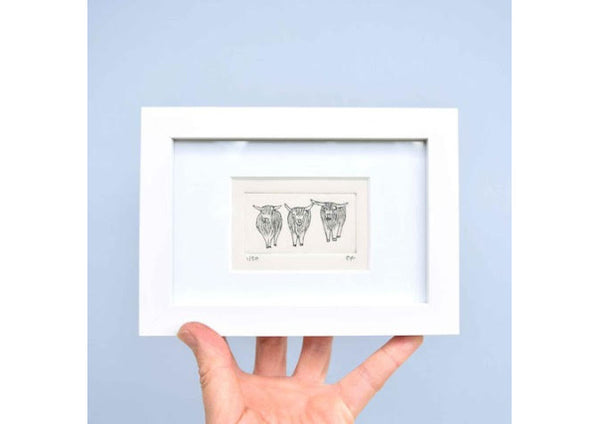 Mini Scottish Framed Prints by Sally Fisher