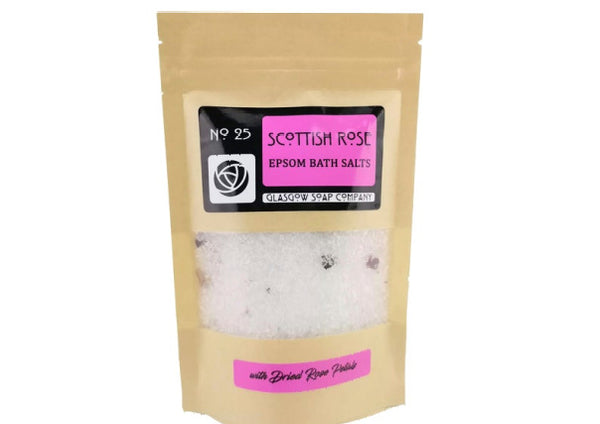 Quirky Coo scottish rose epsom bath salts - scottish gifts, dundee, perth, aberdeen