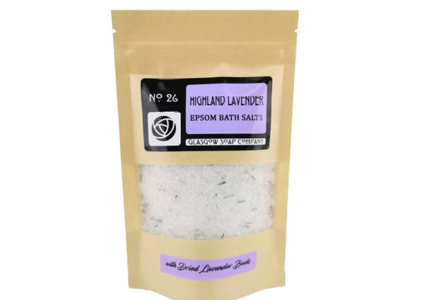 Quirky Coo scottish lavender epsom bath salts - scottish gifts, dundee, perth, aberdeen