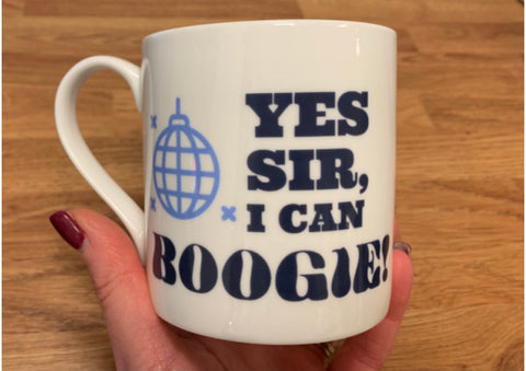 Yes Sir I Can Boogie Mug