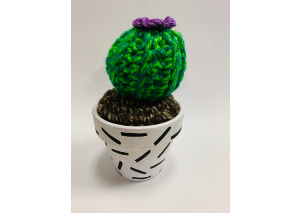 Hand Crocheted Cactus - Small