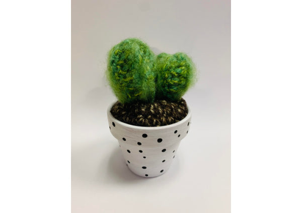 Hand Crocheted Cactus - Small