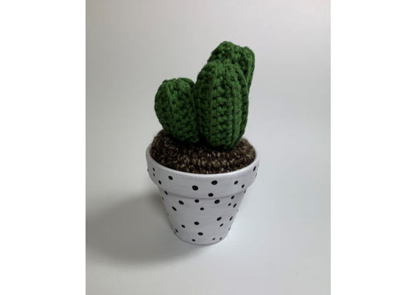 Hand Crocheted Cactus - Medium