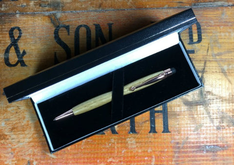 Slimline Whisky Cask Pen by The Highland Pen Company