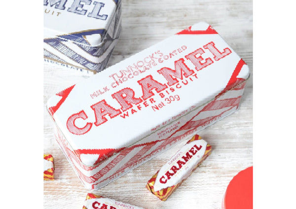 Tunnocks Caramel Wafer Biscuit Tin by Gillian Kyle