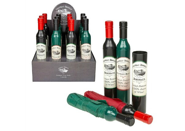 Wine Bottle Folding Umbrella