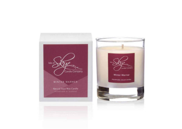 quirky coo isle of skye winter warmer candle - gifts, dundee, perth, aberdeen