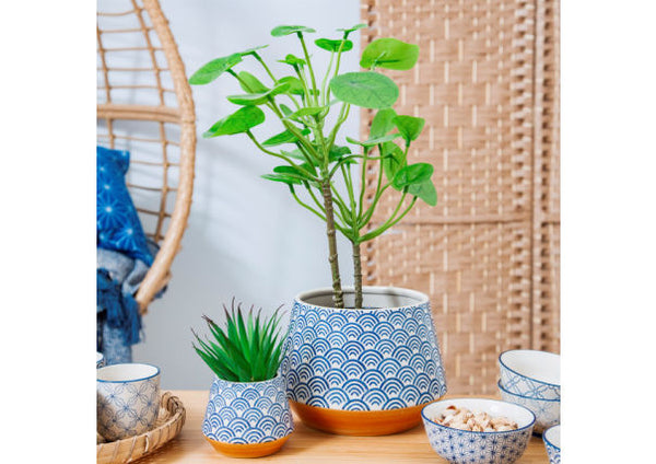 Blue Wave Planter - Large