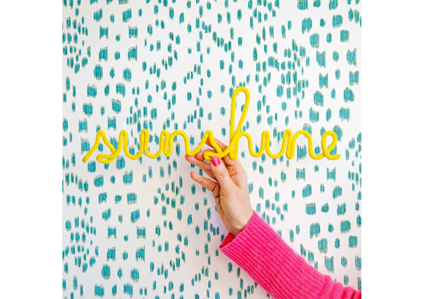 Sunshine Rope Word - Yellow