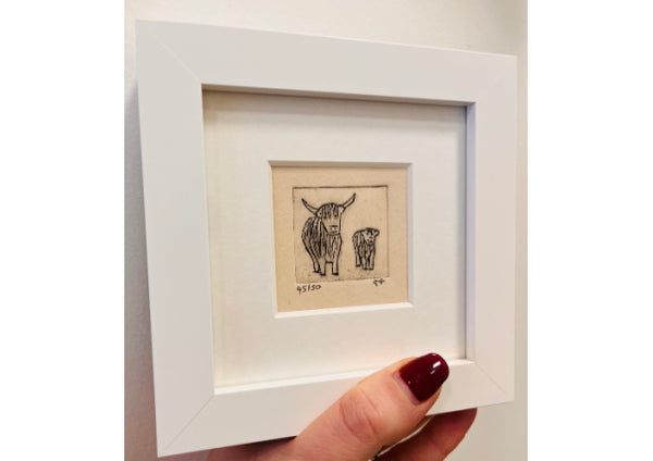 Mini Scottish Framed Prints by Sally Fisher